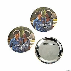 Flash Sale 🔔 Large Custom Photo Wedding Buttons - 12 Pc. 😀