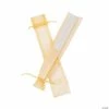 New ✨ 4" x 10" Large Gold Hand Fan Organza Drawstring Bags - 12 Pc. ✔️ -Wedding Apparel & Accessories Shop 4 x 10 large gold hand fan organza drawstring bags 12 pc 13902667