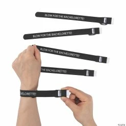 Buy 🔥 Bachelorette Whistle Slap Bracelets - 6 Pc. 💯