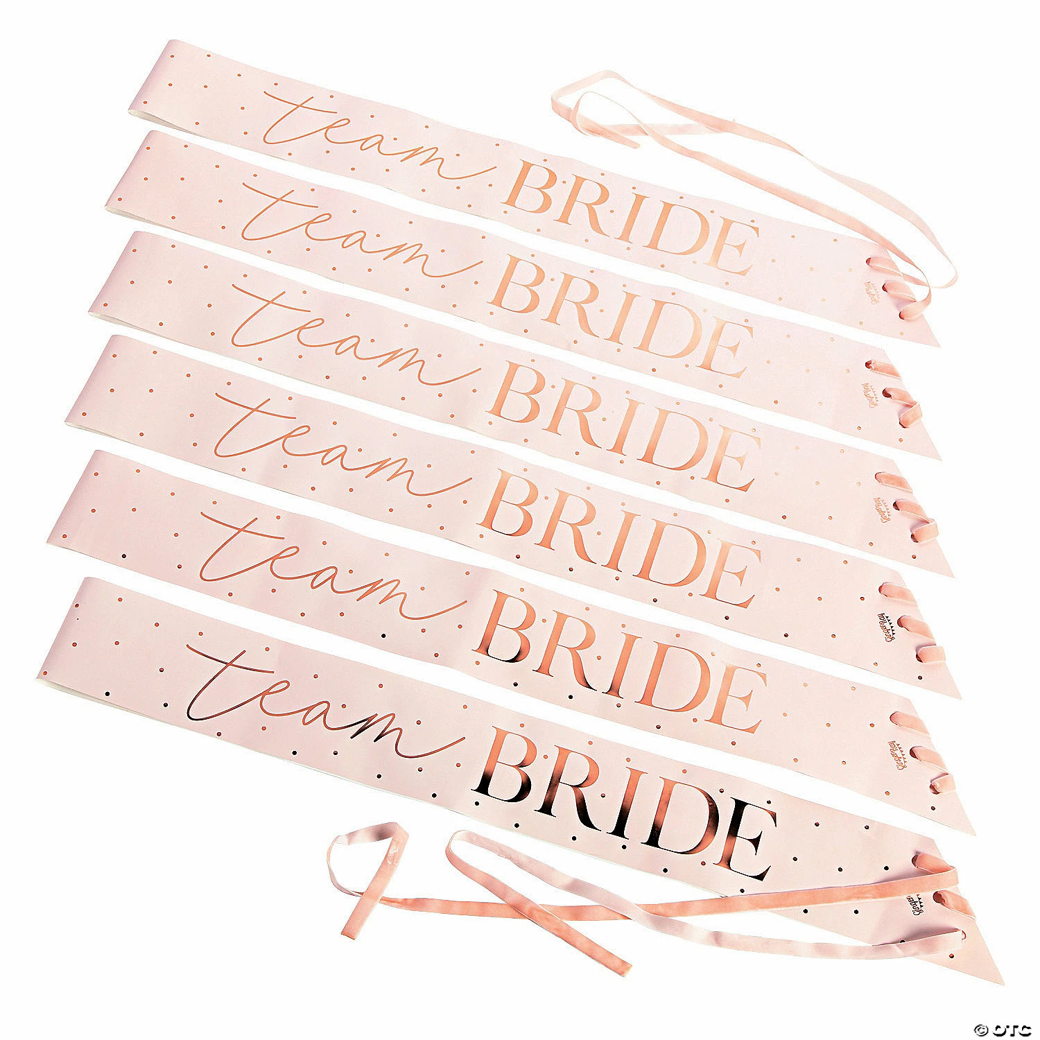 Best deal π₯ Ginger Ray Rose Gold Team Bride Sashes - 6 Pc. π 4 Best deal π₯ Ginger Ray Rose Gold Team Bride Sashes - 6 Pc. π - Image 2