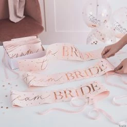Best deal π₯ Ginger Ray Rose Gold Team Bride Sashes - 6 Pc. π 7 Best deal π₯ Ginger Ray Rose Gold Team Bride Sashes - 6 Pc. π -Wedding Apparel & Accessories Shop ginger ray rose gold team bride sashes 6 pc 13943966 a02