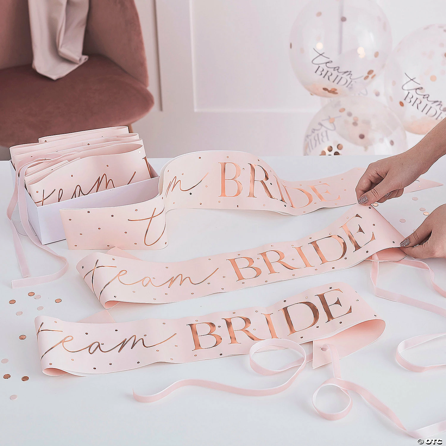 Best deal π₯ Ginger Ray Rose Gold Team Bride Sashes - 6 Pc. π 5 Best deal π₯ Ginger Ray Rose Gold Team Bride Sashes - 6 Pc. π - Image 3