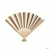 Deals β¨ Gold Stripe Folding Hand Fans - 12 Pc. β 2 Deals β¨ Gold Stripe Folding Hand Fans - 12 Pc. β -Wedding Apparel & Accessories Shop gold stripe folding hand fans 12 pc 13948963