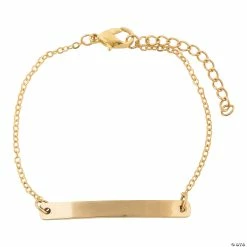 Best reviews of 🔔 Goldtone Bar Bracelet 😉