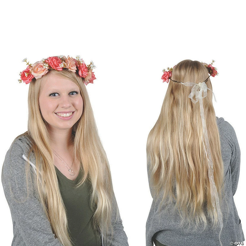 Budget 💯 Pink Floral Wedding Crown ✔️ 3 Budget 💯 Pink Floral Wedding Crown ✔️