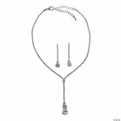 Cheap 👏 The Alexia Rhinestone Jewelry Set - 3 Pc. 💯