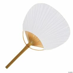 Deals π― Bamboo Paddle Hand Fans - 6 Pc. π